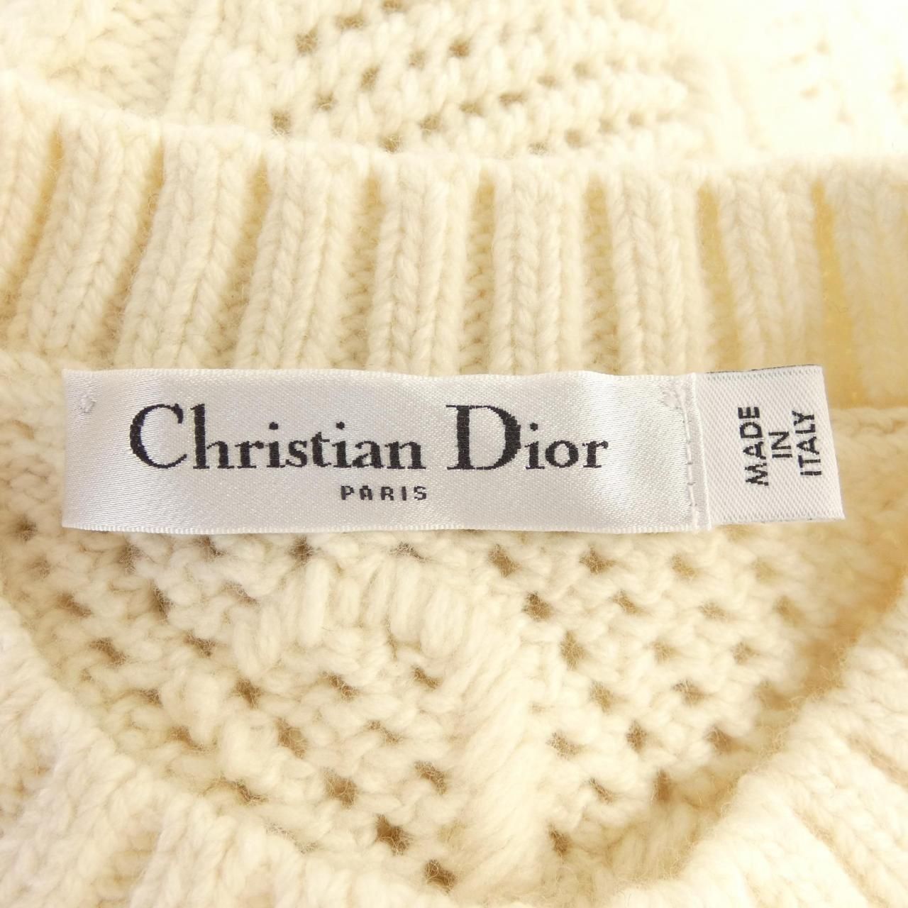 Dior Knit Sweater Beige — view 4