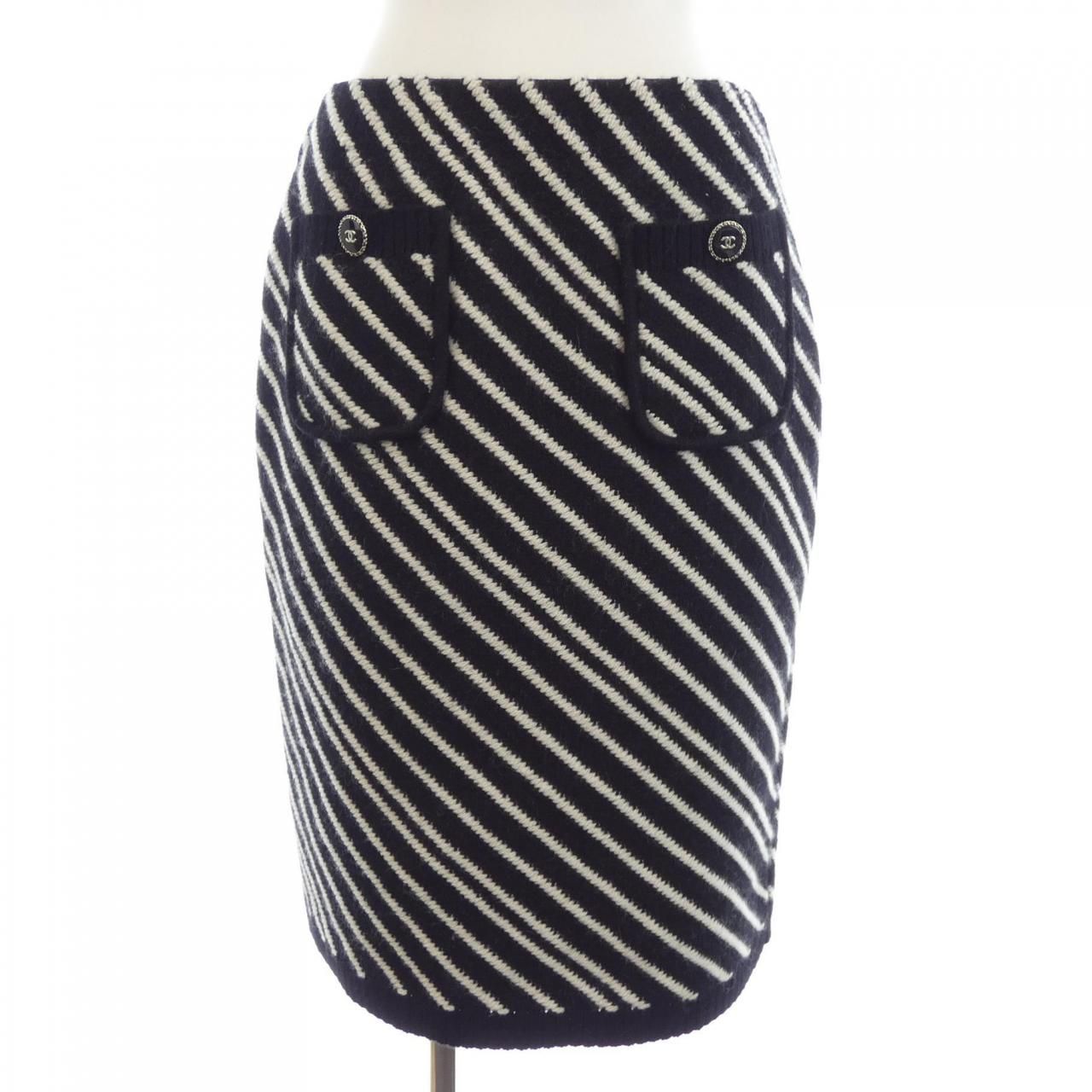 Chanel Look Skirt Black