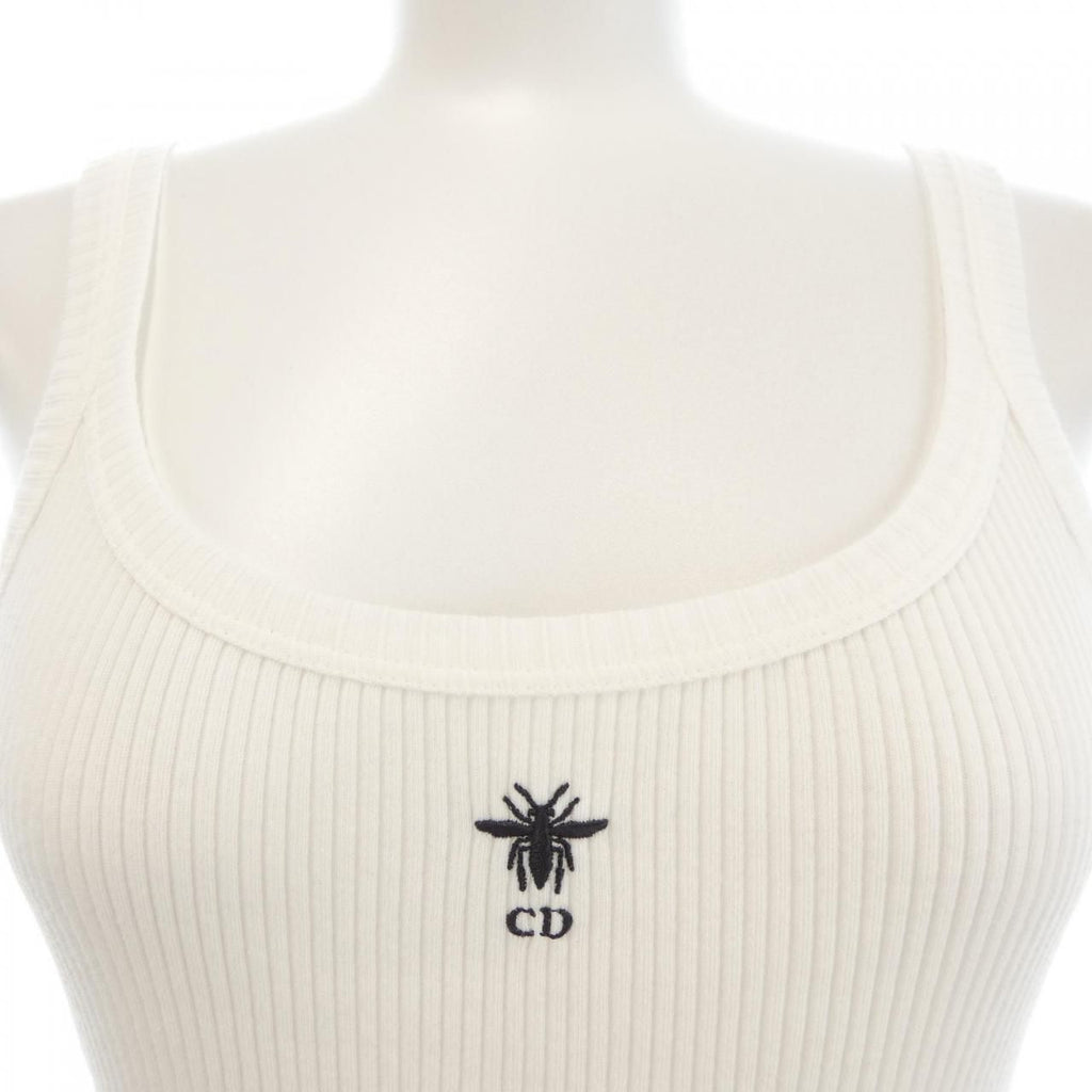 Dior Ribbed Cotton Jersey Tank — view 5