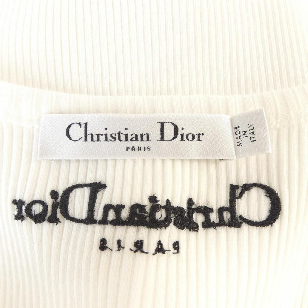 Dior Ribbed Cotton Jersey Tank — view 4