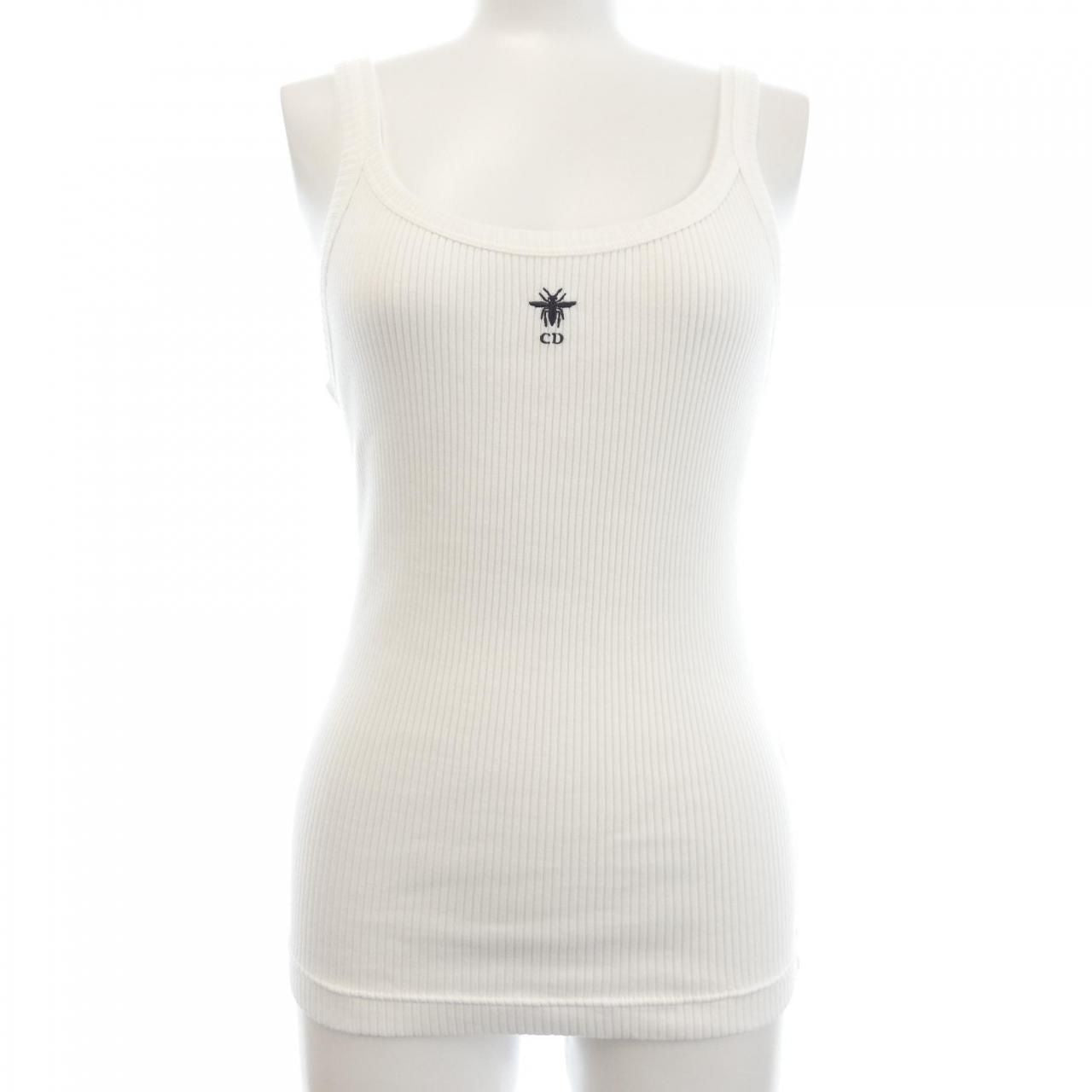 Dior Ribbed Cotton Jersey Tank