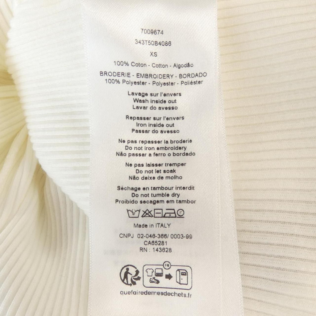Dior Ribbed Cotton Jersey Tank — view 3