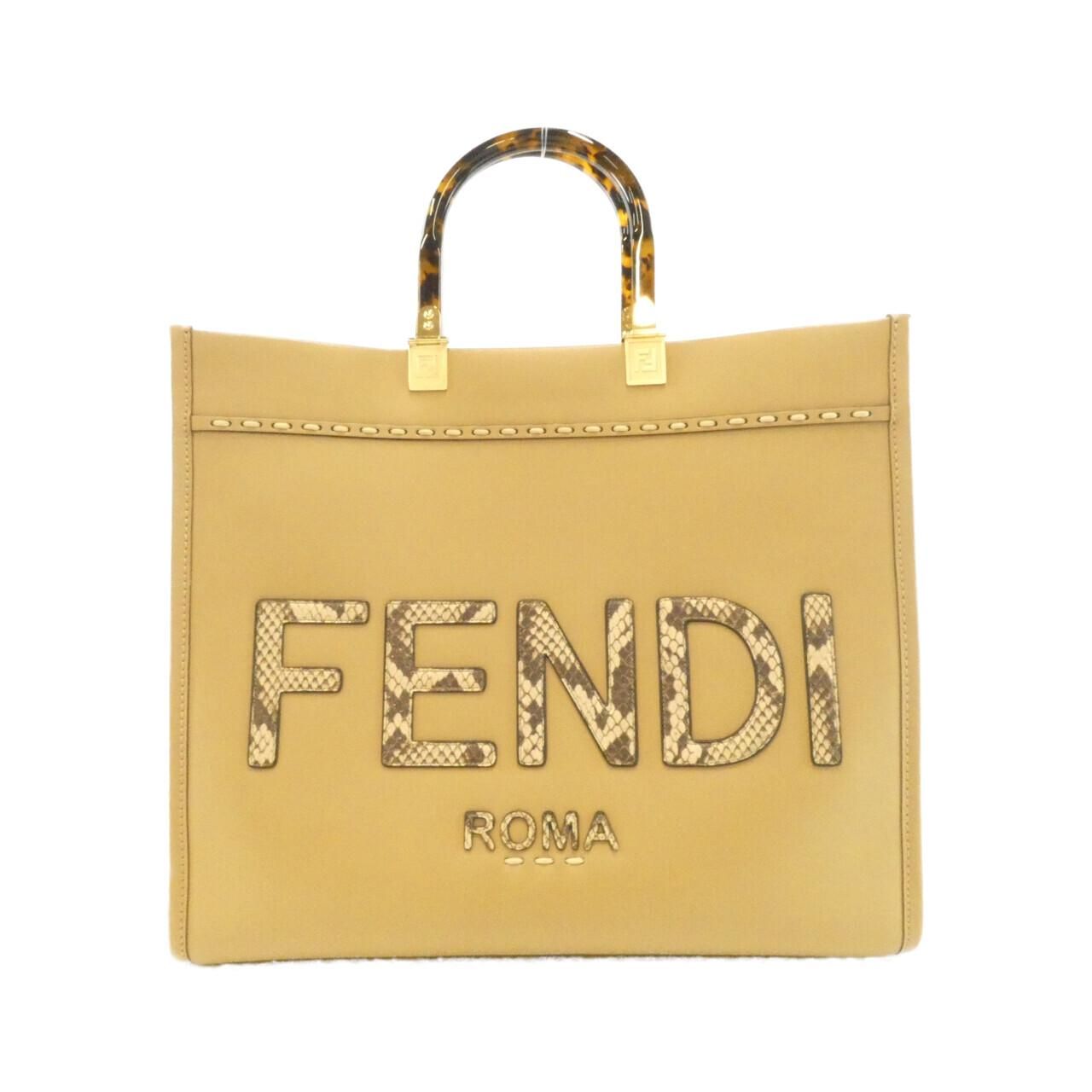 Fendi Sunshine Bag Handbag Gold
