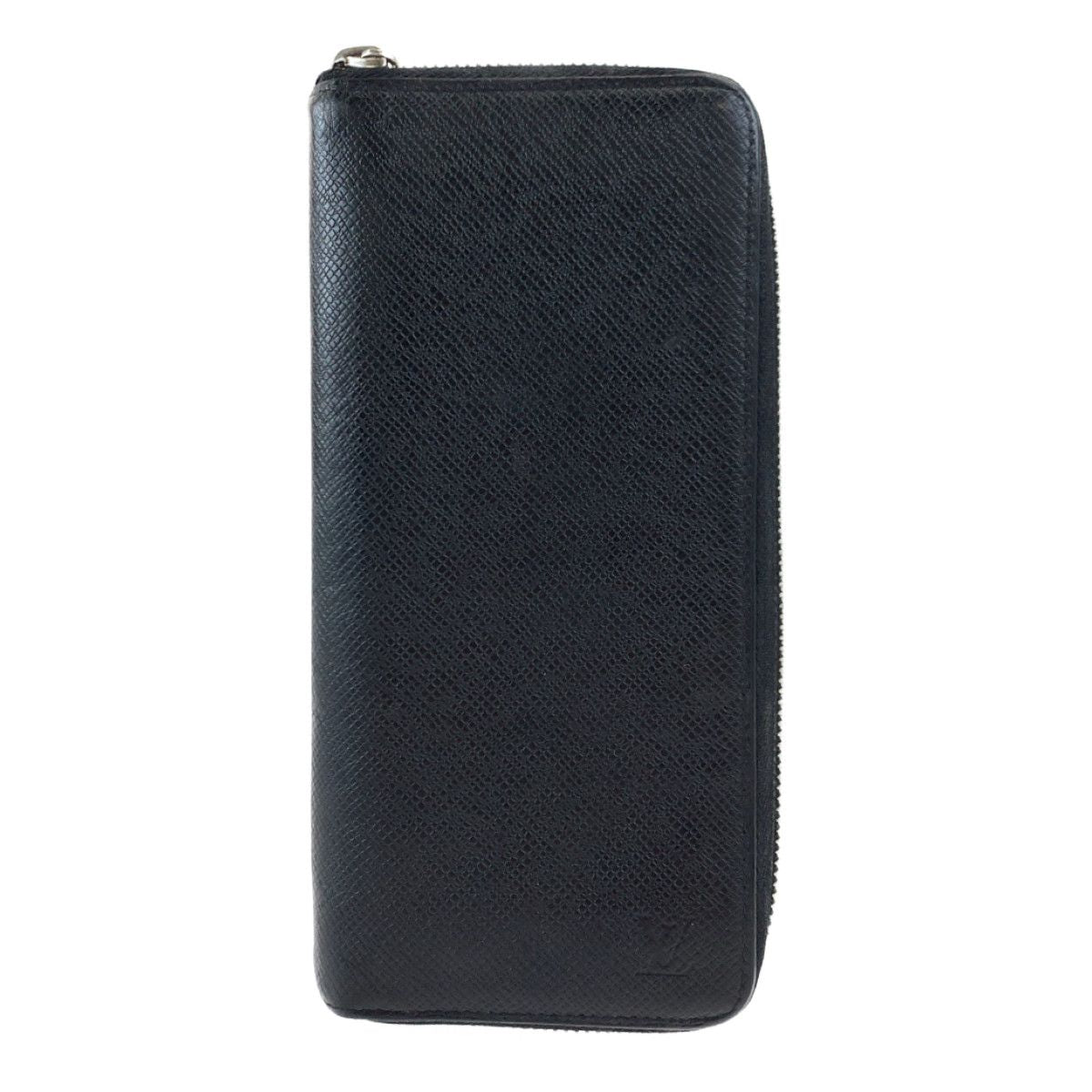 Louis Vuitton Taiga Zippy Wallet Vertical Ardoise Black