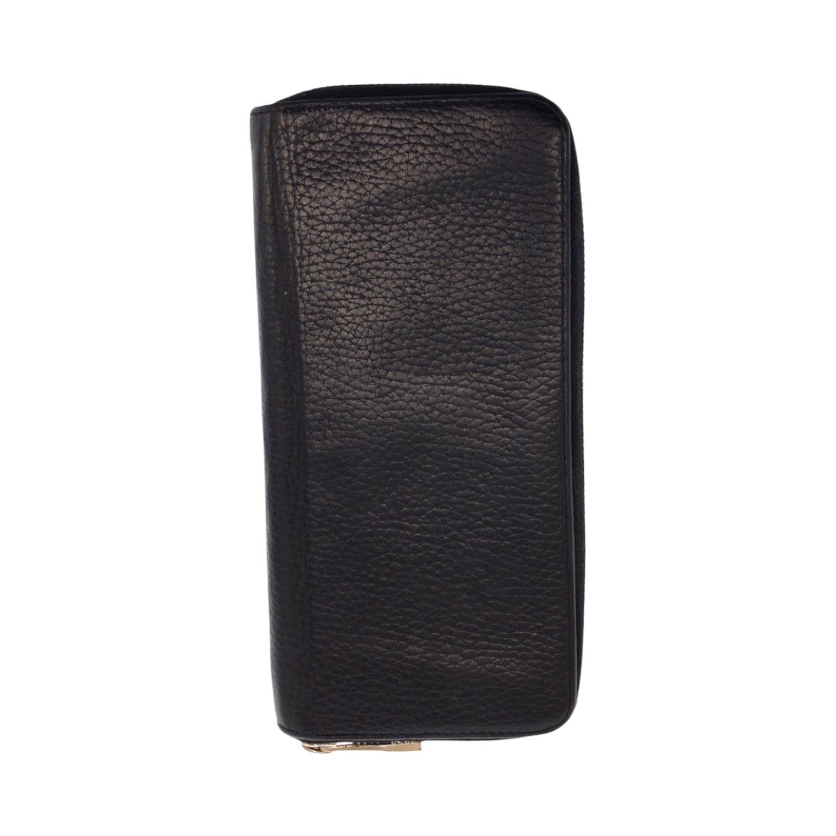 Louis Vuitton Zippy Wallet Vertical Black Leather Zip Around — view 2