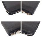 Louis Vuitton Zippy Wallet Vertical Black Leather Zip Around — view 3