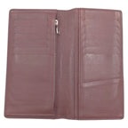 Louis Vuitton Taurillon Portefeuille Brazza Brown Silver Leather Wallet Billfold — view 5