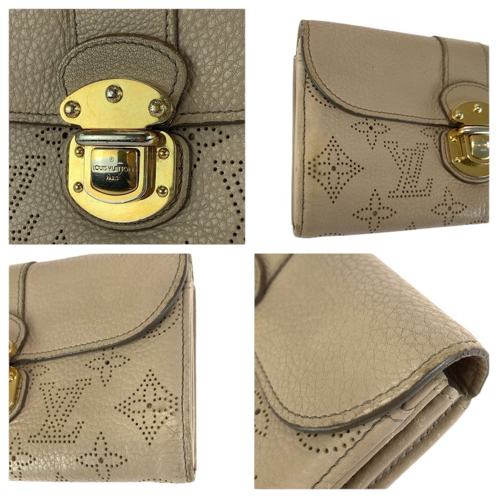 Louis Vuitton Monogram Mahina Portefeuille Iris Beige Wallet — view 8