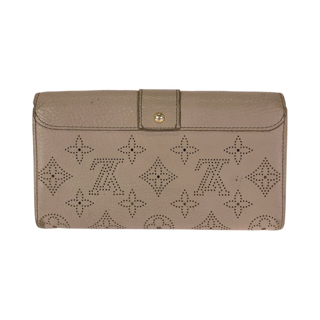 Louis Vuitton Monogram Mahina Portefeuille Iris Beige Wallet — view 2