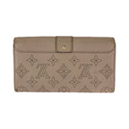 Louis Vuitton Monogram Mahina Portefeuille Iris Beige Wallet — view 2