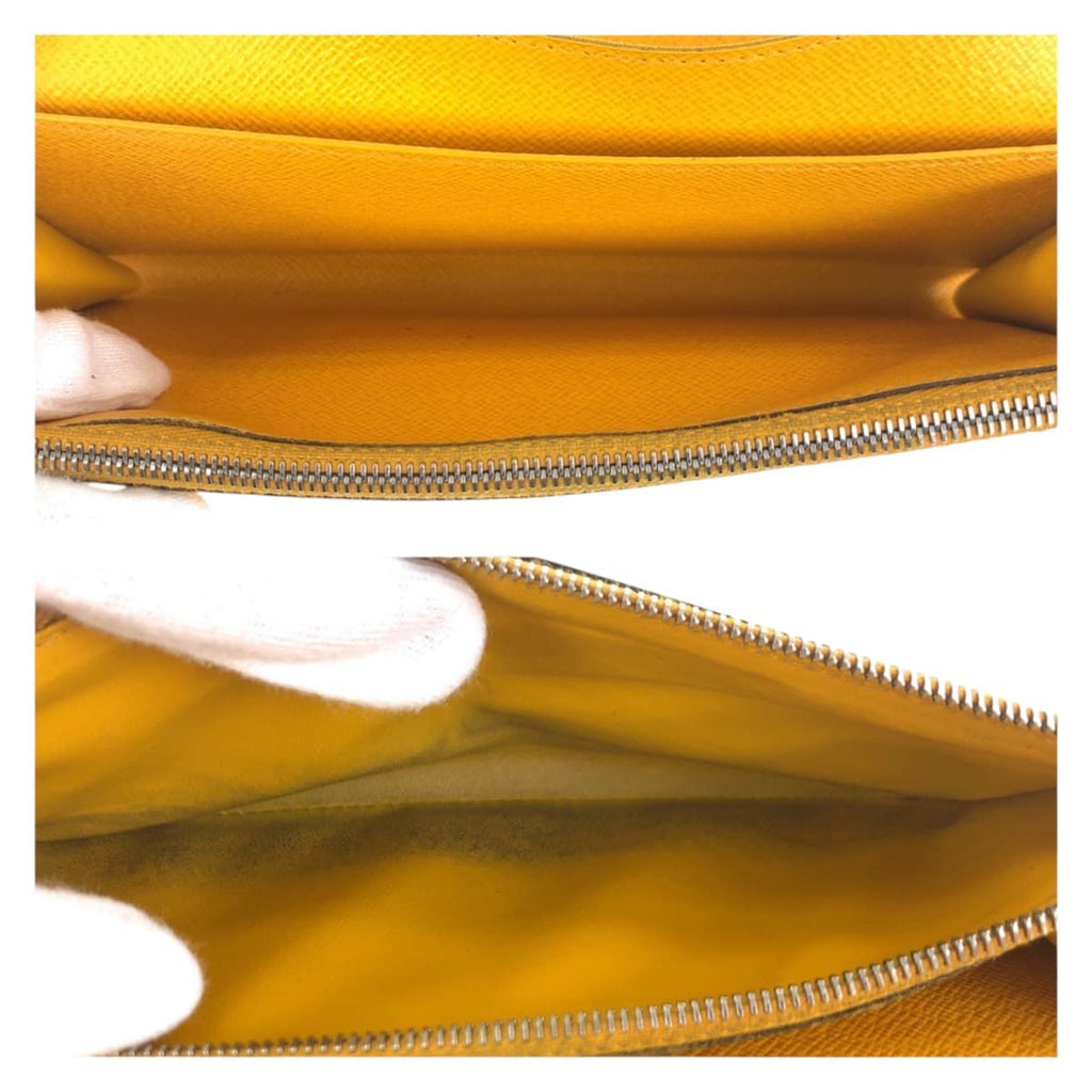 Louis Vuitton Epi Portefeuille Emily Yellow Wallet — view 7