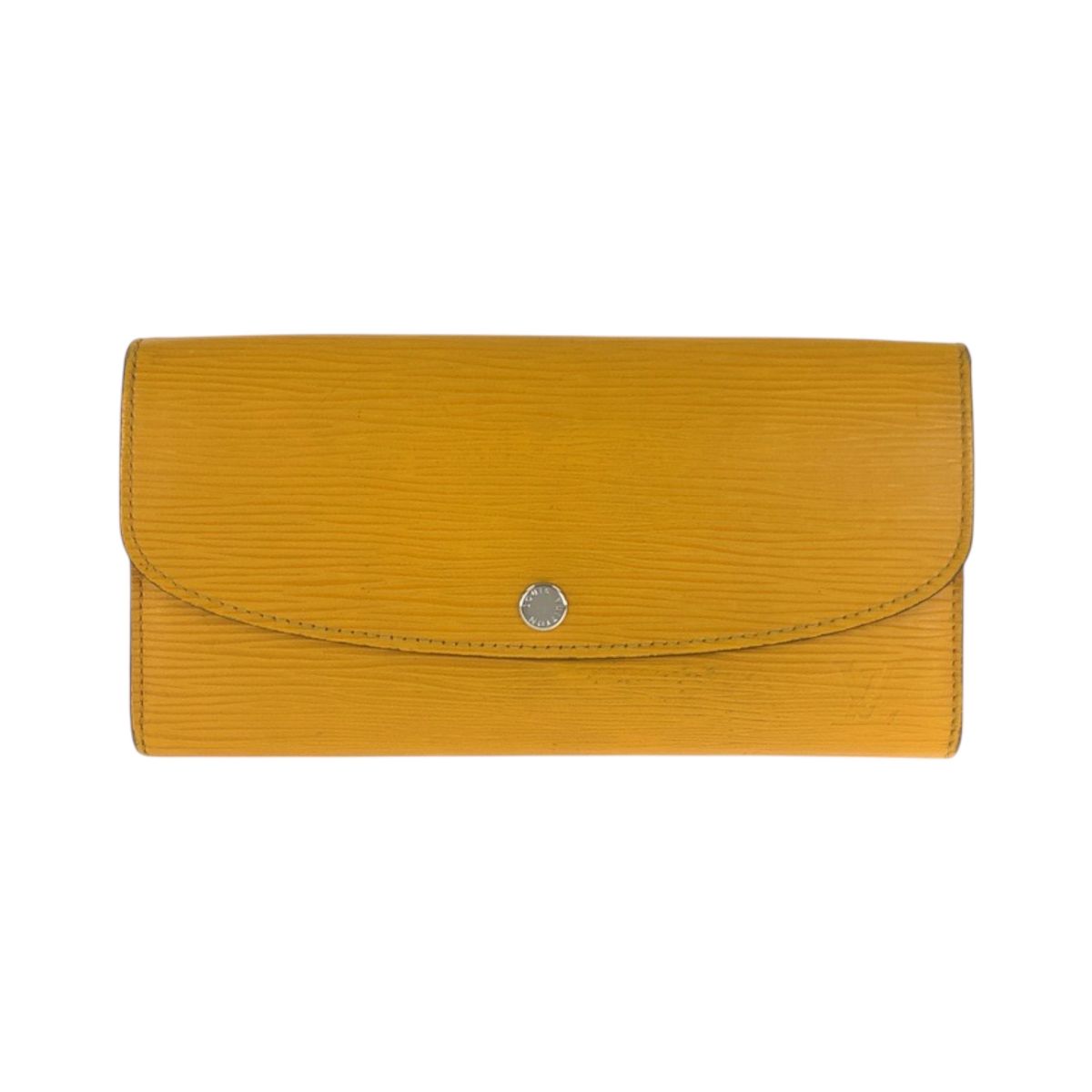 Louis Vuitton Epi Portefeuille Emily Yellow Wallet