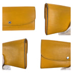 Louis Vuitton Epi Portefeuille Emily Yellow Wallet — view 8