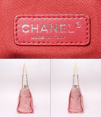 Chanel Tote Shoulder Bag Silver — view 4