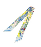 Hermes Twilly Scarf Silk 100% Dance Pacific