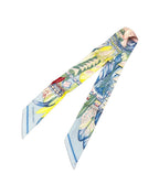 Hermes Twilly Scarf Silk 100% Dance Pacific — view 2