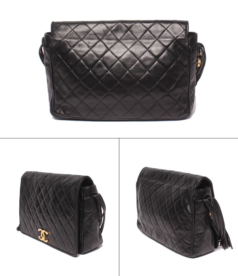 Chanel Shoulder Bag Crossbody Gold — view 2