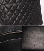 Chanel Tote Shoulder Bag Gold Caviar Leather — view 7