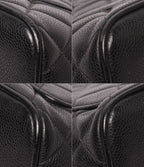 Chanel Tote Shoulder Bag Gold Caviar Leather — view 5