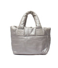 Chanel Tote Silver Coco Cocoon