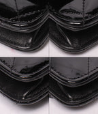 Chanel Chain Wallet Shoulder Bag Crossbody Single Flap Silver Quilted Enamel — view 5