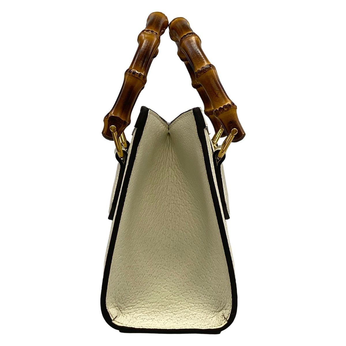 Gucci Handbag Diana Ivory Gold GG Marmont Leather — view 2