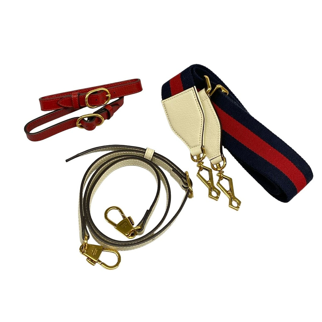 Gucci Handbag Diana Ivory Gold GG Marmont Leather — view 8