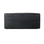 Louis Vuitton Tote Monogram Empreinte On The Go GM Noir Leather Cowhide — view 5