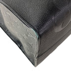 Louis Vuitton Tote Monogram Empreinte On The Go GM Noir Leather Cowhide — view 6
