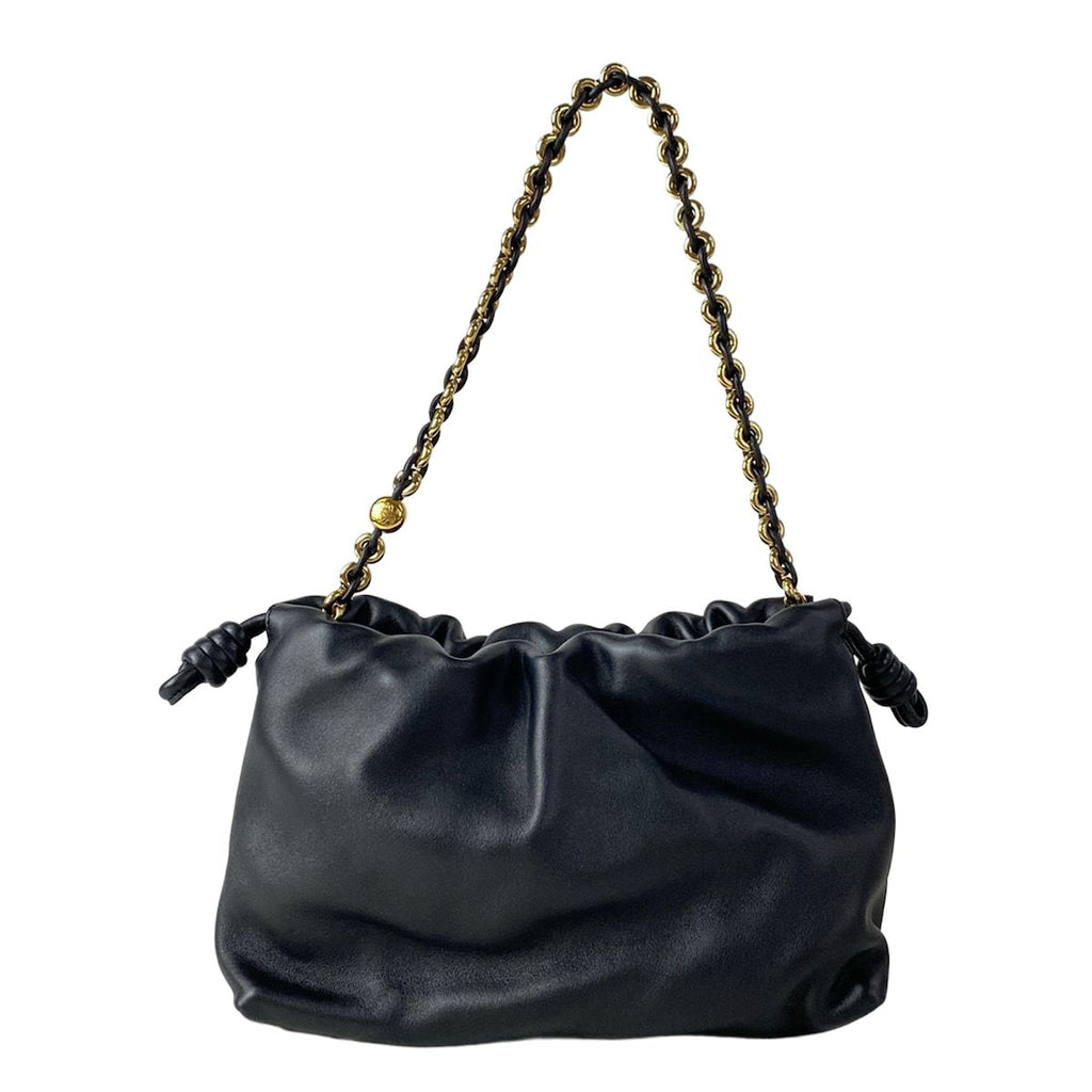 Loewe Shoulder Bag Flamenco Purse Black — view 3