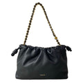 Loewe Shoulder Bag Flamenco Purse Black