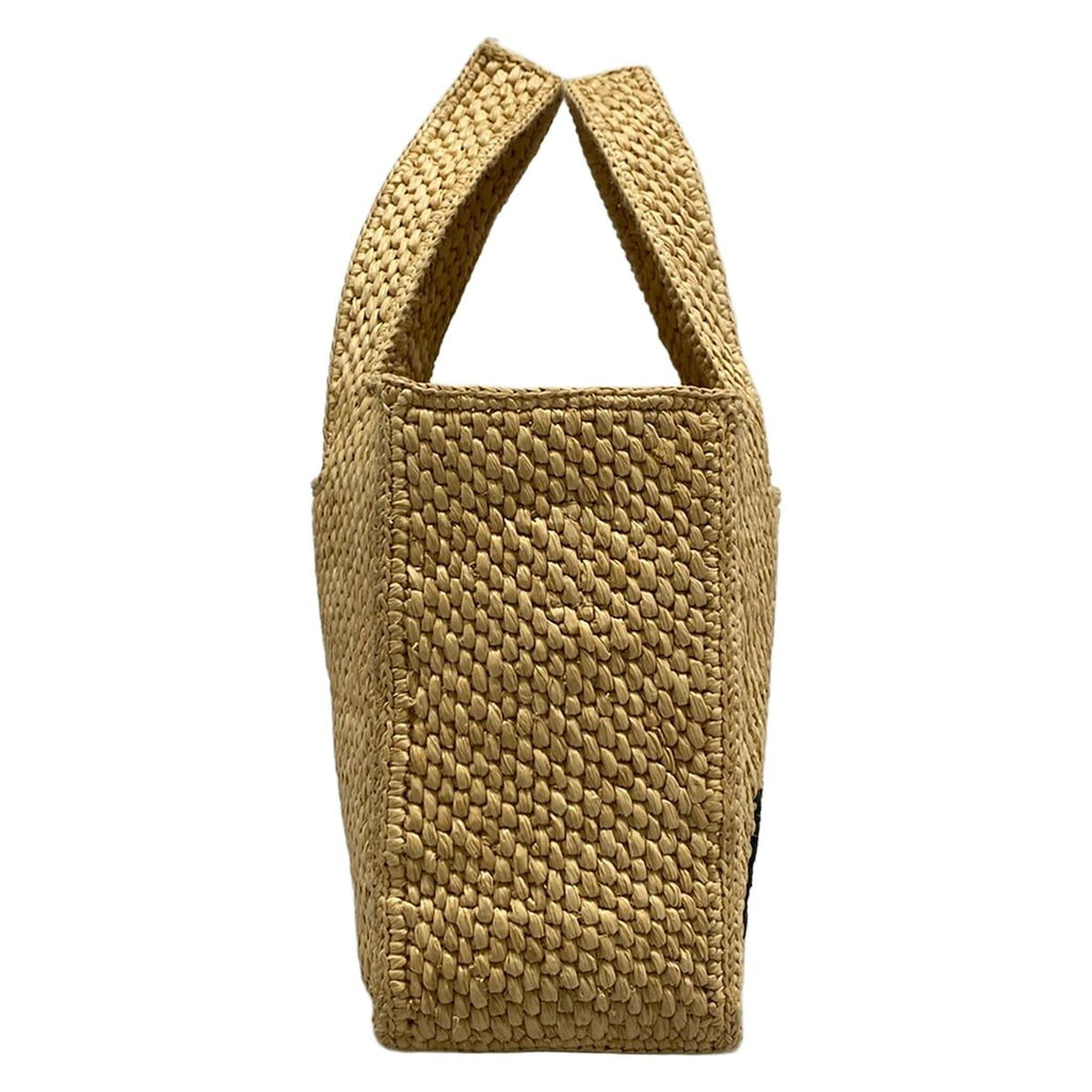 Loewe Tote Font Small Beige Black Dark Brown — view 2