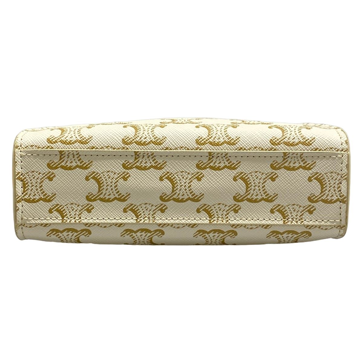 Celine Tote Mini Vertical Cover Ivory Brown — view 5
