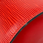 Louis Vuitton Handbag Epi Soufflot Castilian Red Leather — view 6