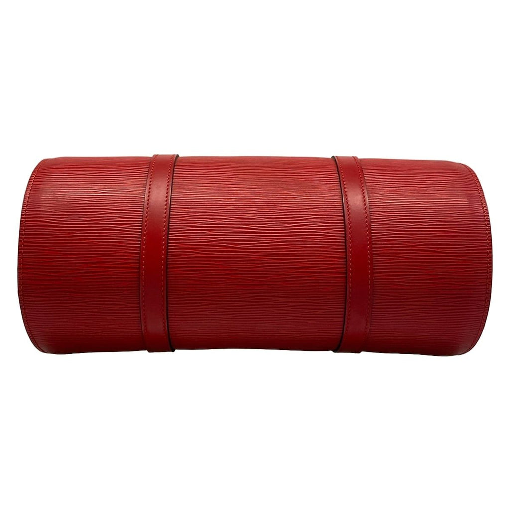 Louis Vuitton Handbag Epi Soufflot Castilian Red Leather — view 5