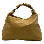 Gucci Shoulder Bag Horsebit Beige Leather — view 3