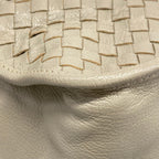 Bottega Veneta Shoulder Bag Gardena Light Gray Leather — view 6