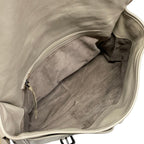 Bottega Veneta Shoulder Bag Gardena Light Gray Leather — view 7