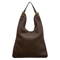 Hermes Shoulder Bag Masai GM Dark Brown Gold