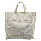 Goyard Tote Sac Voltaire White Smile Paint Leather — view 3