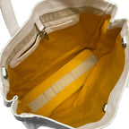 Goyard Tote Sac Voltaire White Smile Paint Leather — view 7