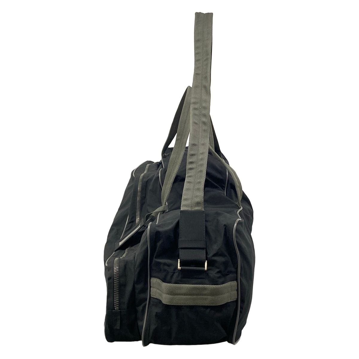 Prada Sport Boston Bag Black Gray — view 4