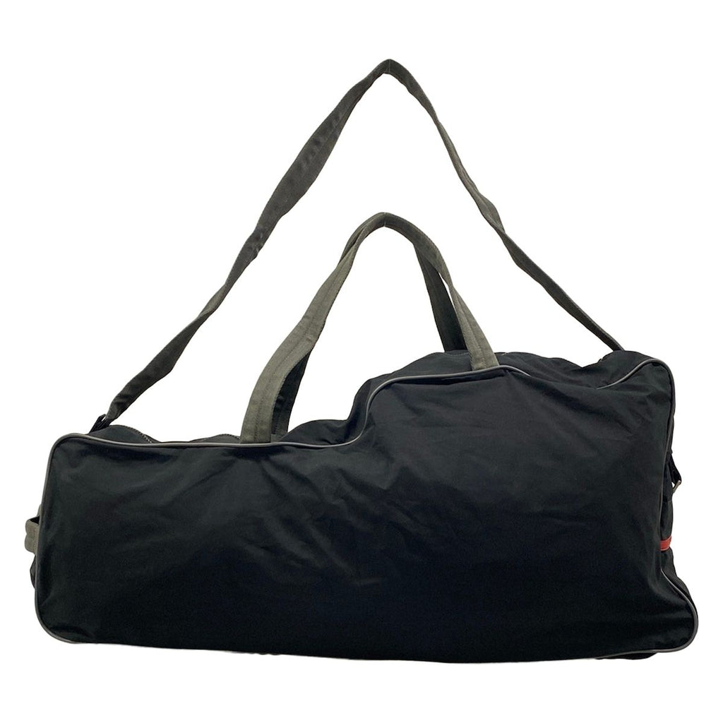 Prada Sport Boston Bag Black Gray — view 3