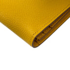 Hermes Wallet Bearn Souffle Joan Ambre Gold Protection — view 7