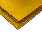 Hermes Wallet Bearn Souffle Joan Ambre Gold Protection — view 8