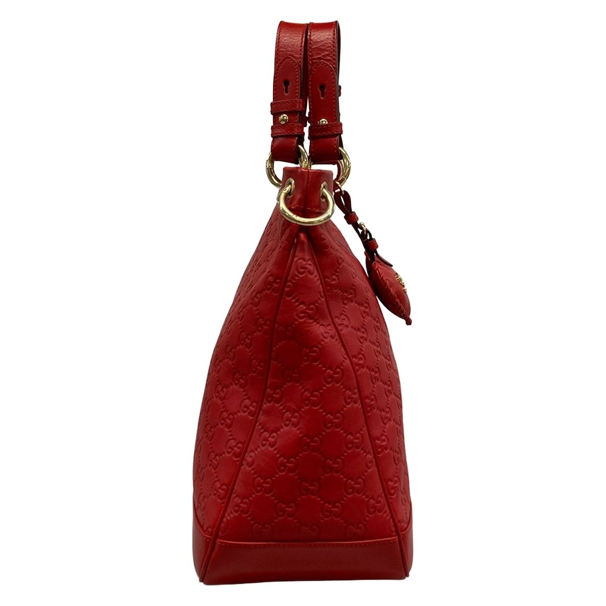 Gucci Tote Valentine Red Leather — view 2