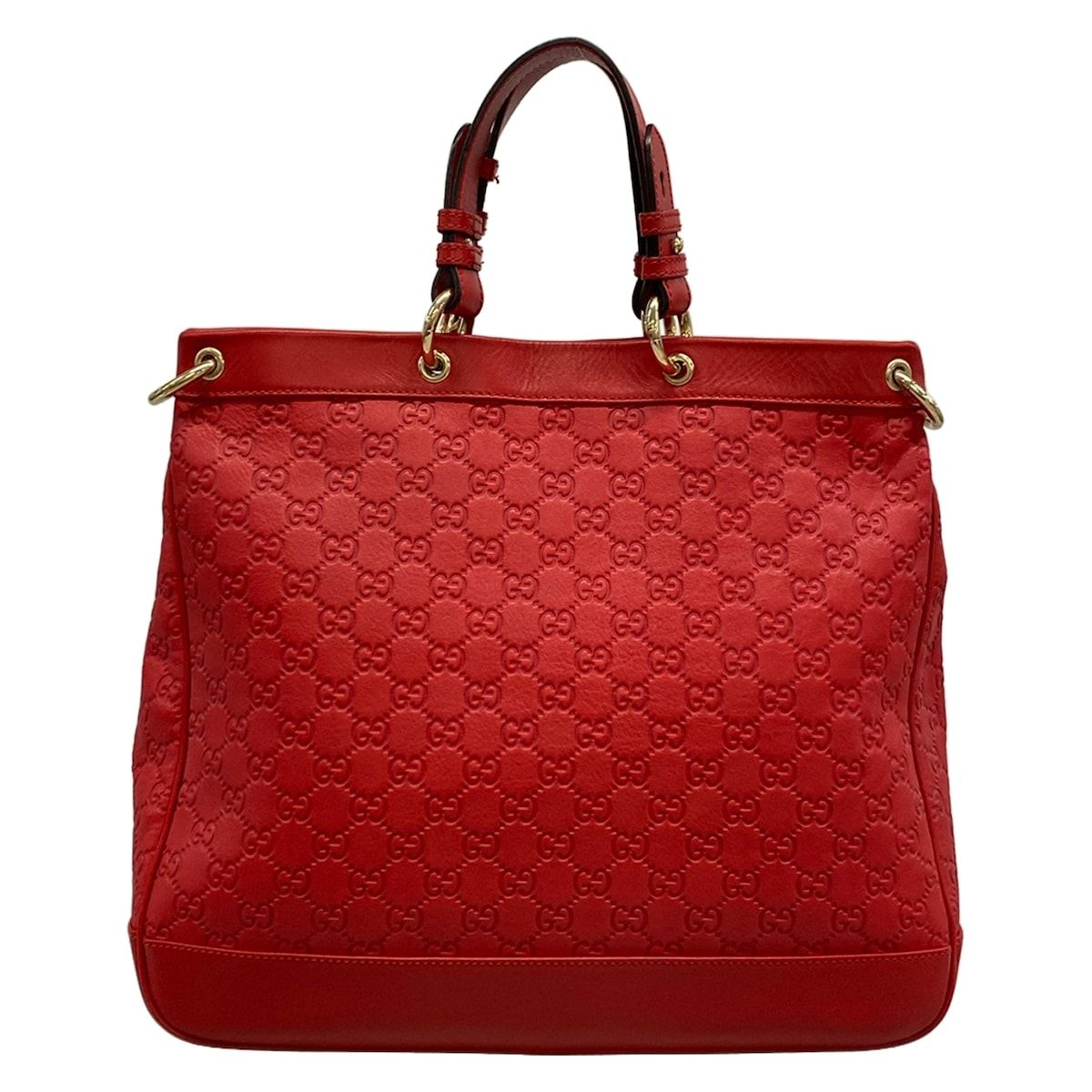 Gucci Tote Valentine Red Leather — view 3