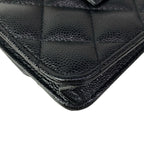 Chanel Waist Pouch Quilted Black Mini Bag Chain Belt Matt Togo — view 8