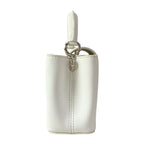 Louis Vuitton Handbag Capucines Ewmini Optic White Leather Cowhide — view 4