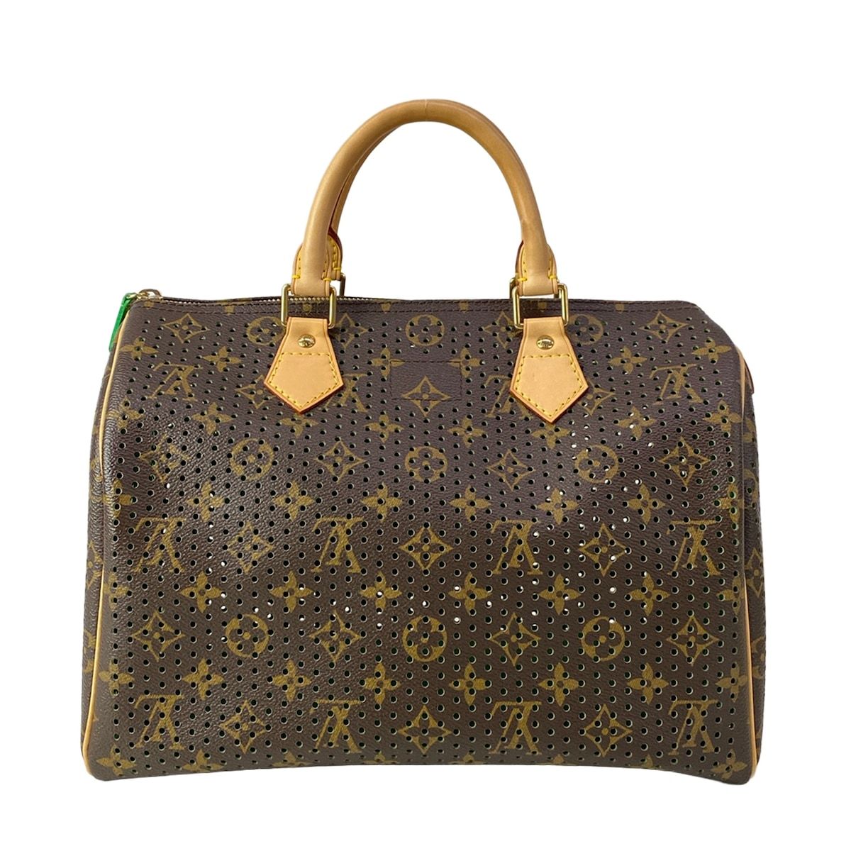 Louis Vuitton Handbag Monogram Perfo Speedy 30 Vert — view 3
